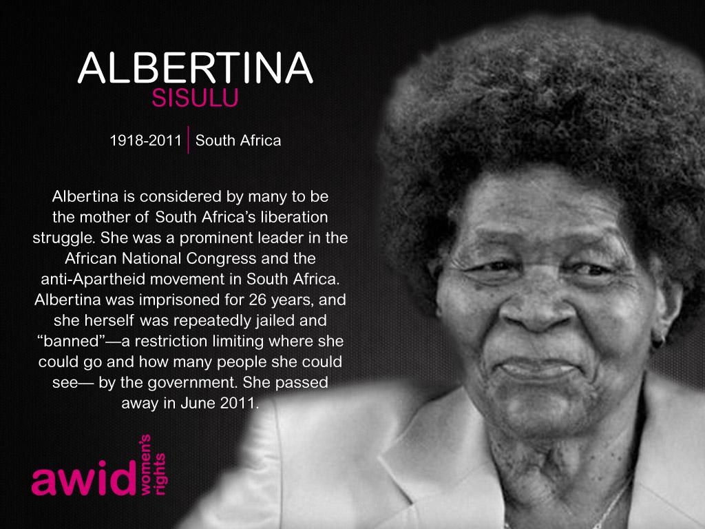 Albertina Sisulu | AWID