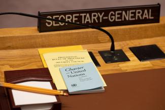 Details of Security Council Chamber