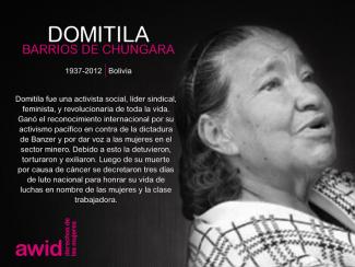 Domitila Barrios De Chungara | AWID