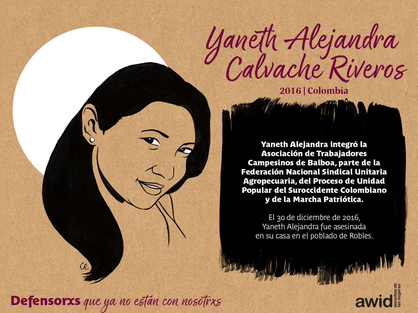 Yaneth Alejandra Calvache Riveros AWID