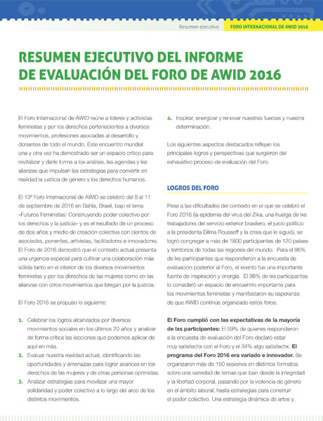 Forum Evaluation - Executive Summary SP (cover) - 460x600